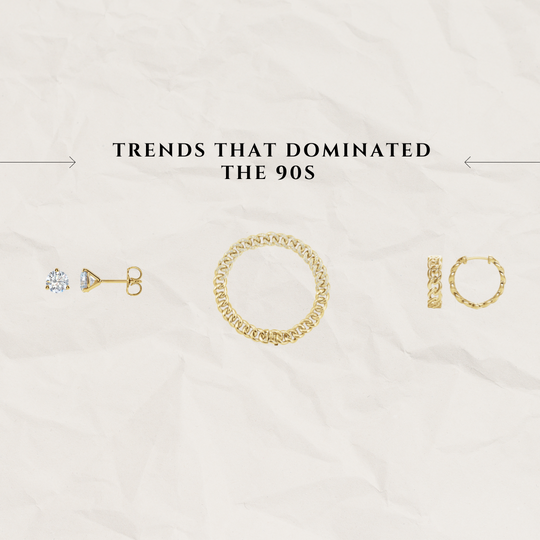 Bold and Glamorous: A Look Back at the Iconic Jewelry Trends of the 90s
