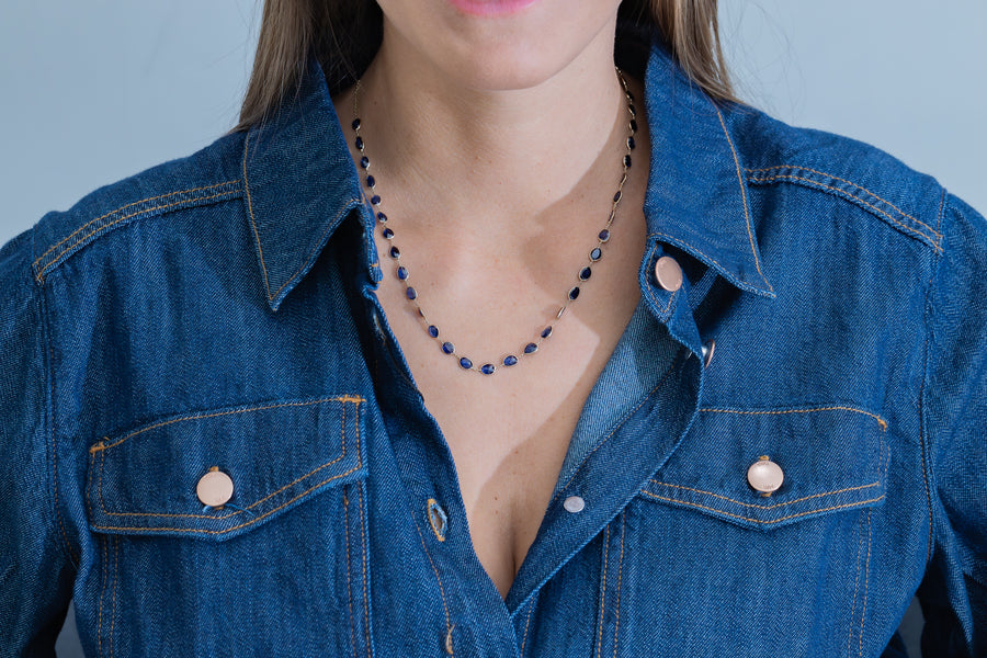 Sunset Slice Necklace