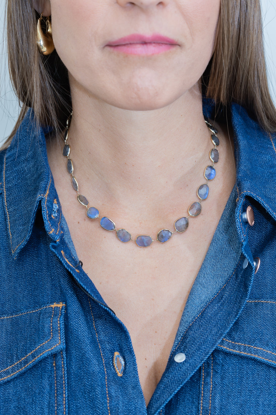 Sunset Slice Necklace