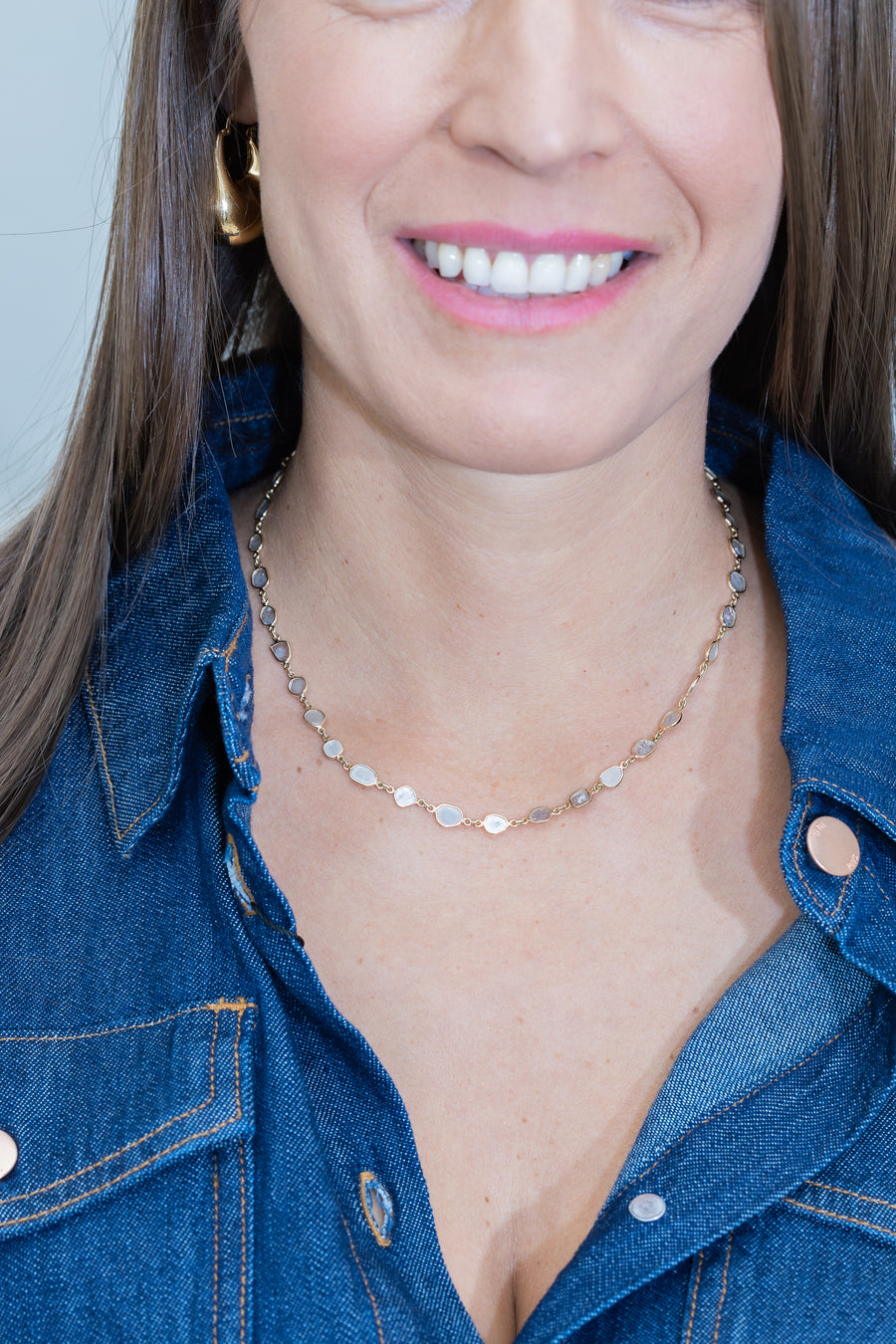 Sunset Slice Necklace