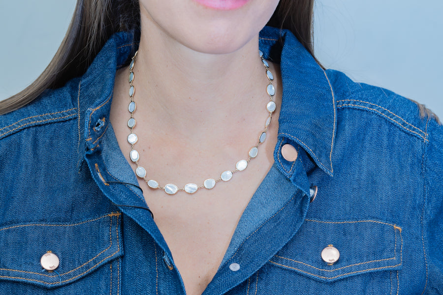 Sunset Slice Necklace