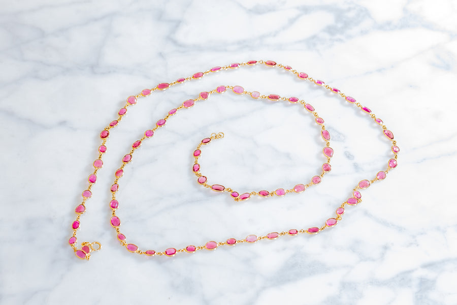 Sunset Slice Necklace