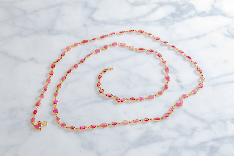 Sunset Slice Necklace