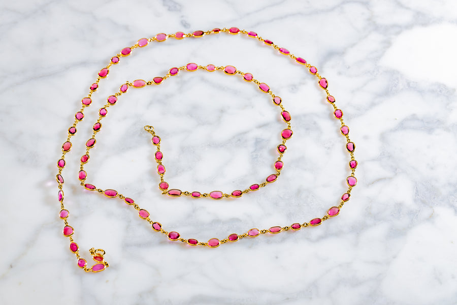 Sunset Slice Necklace