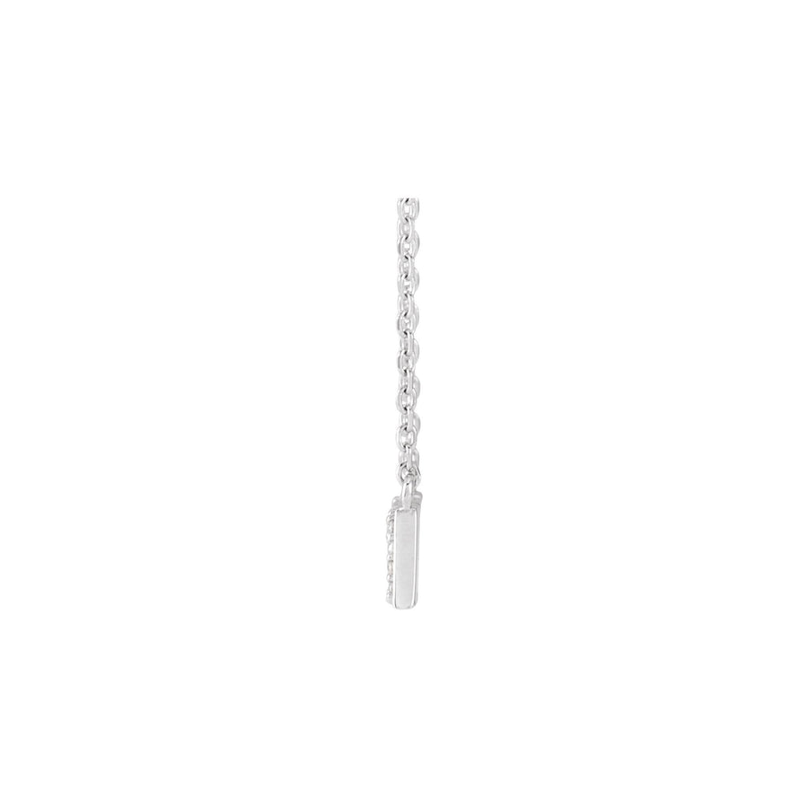 Diamond Mama Necklace White Gold