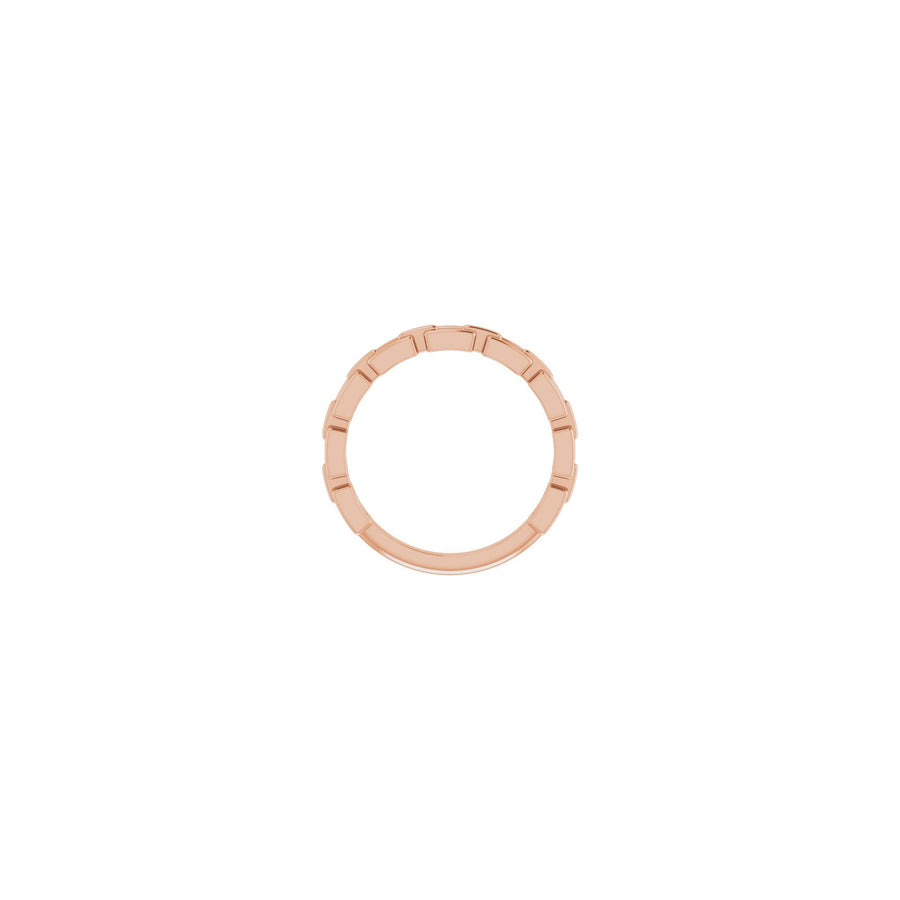 Chain Link Ring 14k Rose Gold