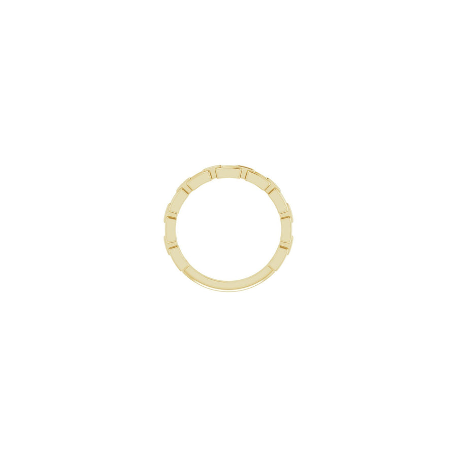 Chain Link Ring 14k Yellow Gold