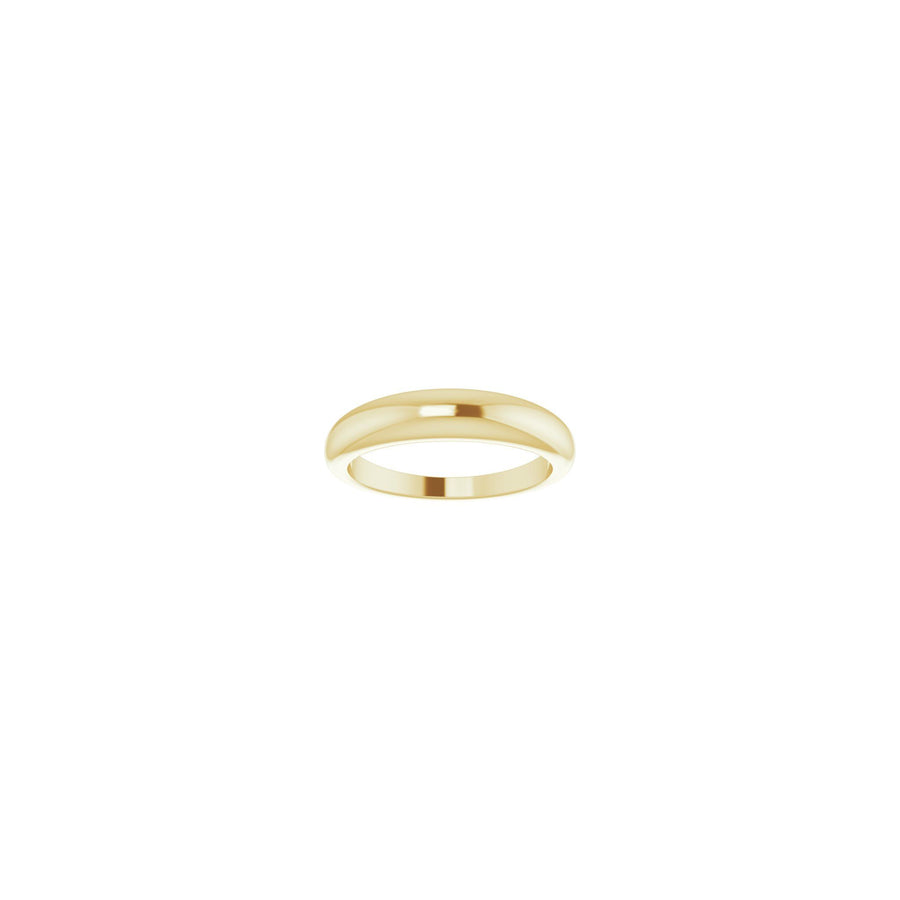 Gold Petite Dome Ring 14k Yellow Gold