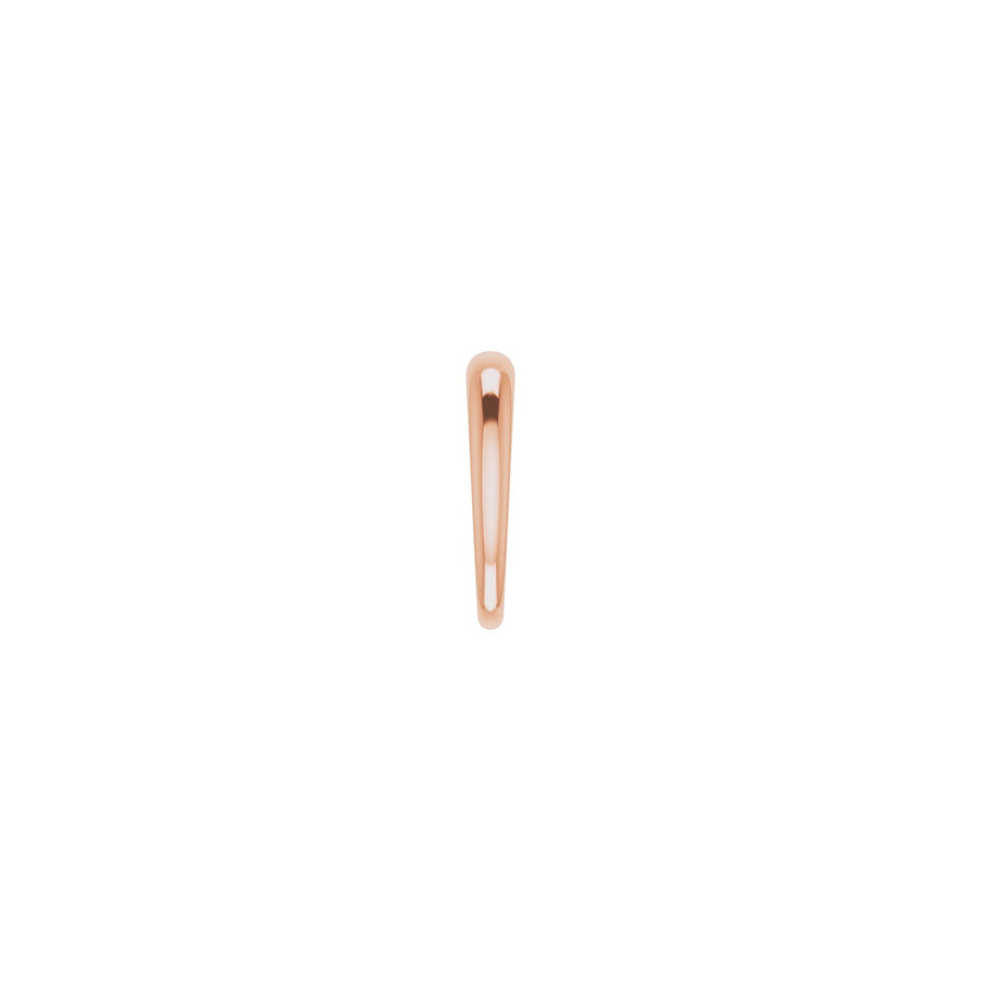 Gold Petite Dome Ring 14k Rose Gold