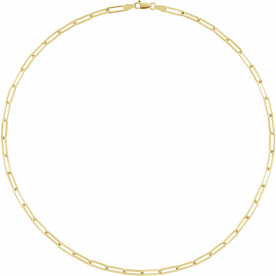 Large Diego Chain Bracelet Yellow Gold