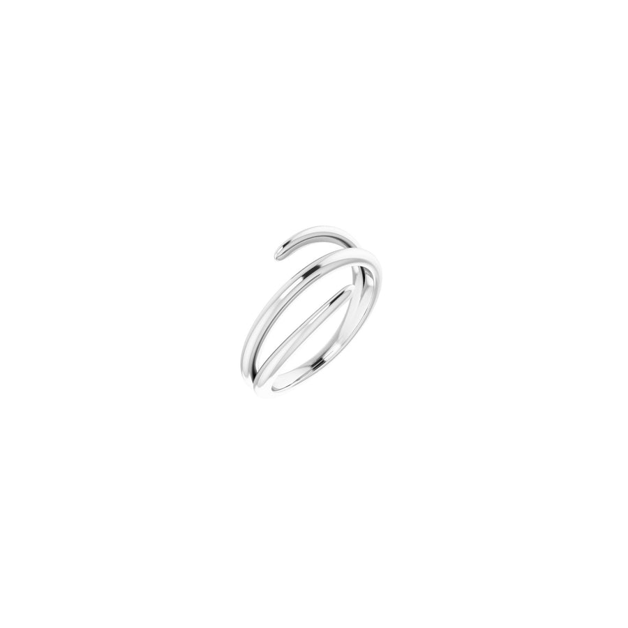 Freeform Ring 14k White Gold