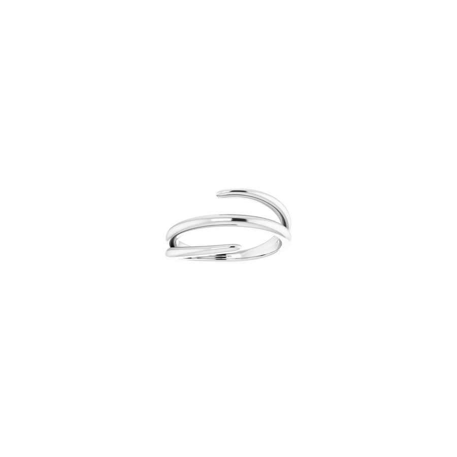 Freeform Ring 14k White Gold