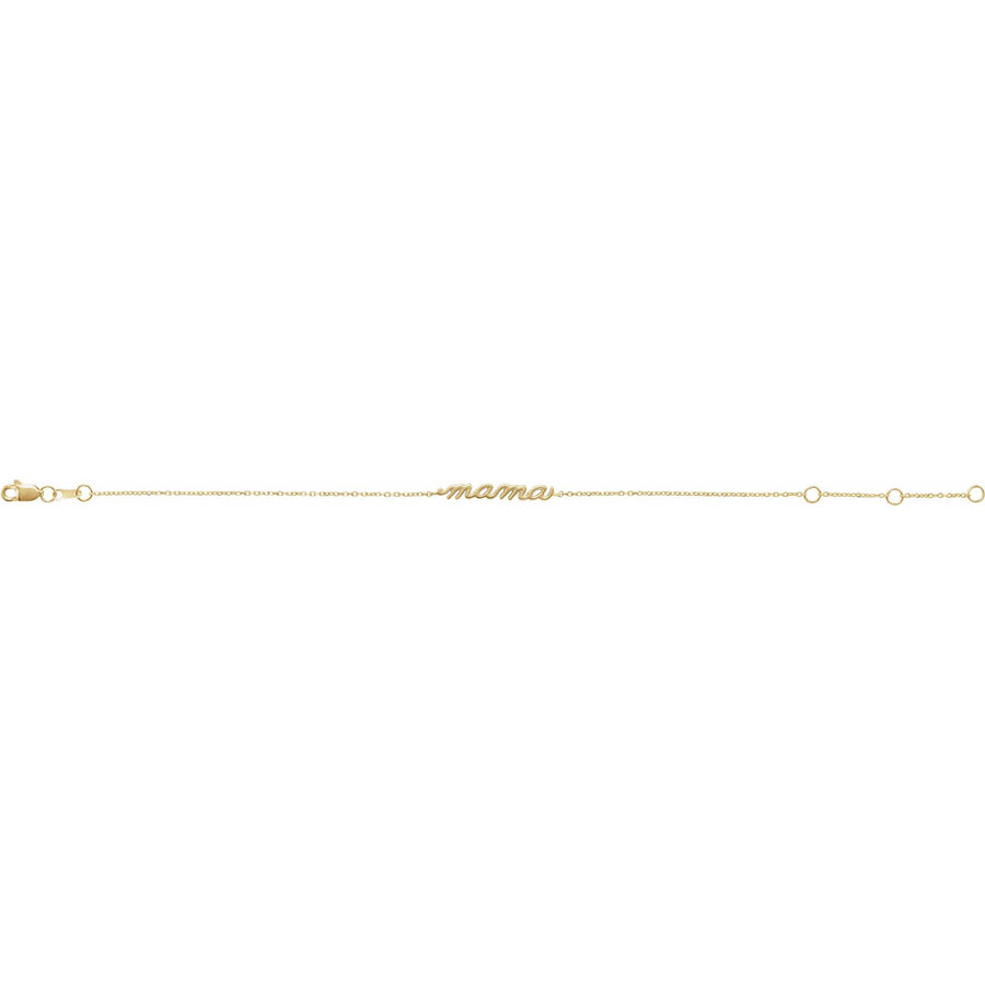 Mama Bracelet Yellow Gold